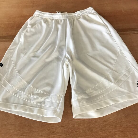 Nike Jordan Jumpman Athletic Shorts Men 3XL White High Rise Tie Waist Athleisure - Picture 1 of 14